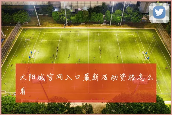 大阳城官网入口最新活动资格怎么看